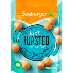 MACADAMIA NUTS ROASTED UNSALTED (SEEBERGER)