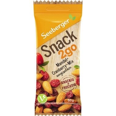 [1499201] SNACK2GO ALMOND CRANBERRY MIX (SEEBERGER)