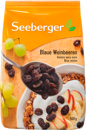 [1614107] DRIED RAISINS BLACK (SEEBERGER)