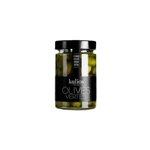 [KALIOS04] GREEN OLIVES IN OLIVE OIL (KALIOS)