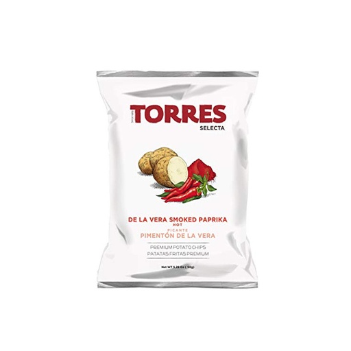 [GPW018] SMOKED PAPRIKA HOT AND PIMIENTO CRISPS (TORRES)