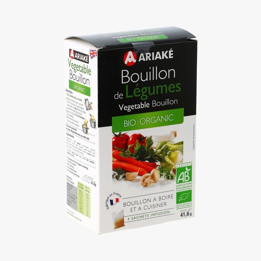 [ARIAKE015] VEGETABLE BOUILLON ORGANIC (Ariaké)