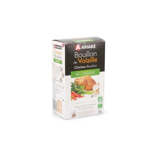 [ARIAKE014] CHICKEN BOUILLON ORGANIC (Ariaké)