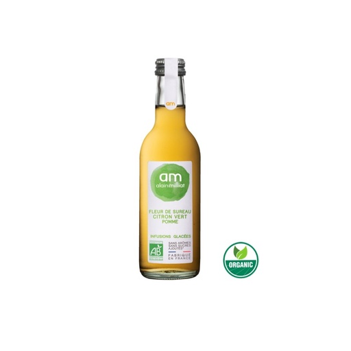 [JUICE021] ELDERFLOWER LIME & APPLE - ICED INFUSION (ALAIN MILLIAT)