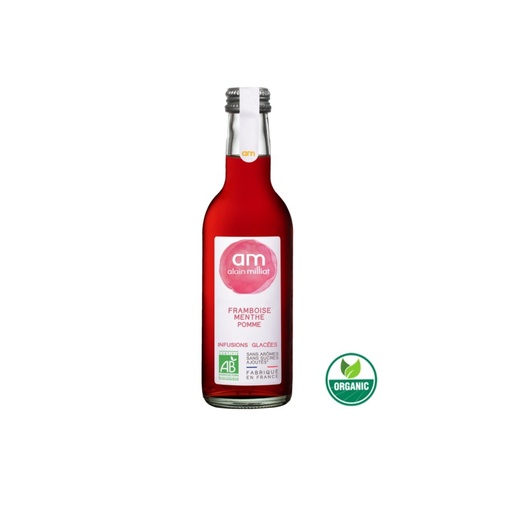 [JUICE022] RASPBERRY MINT & APPLE - ICED INFUSION (ALAIN MILLIAT)