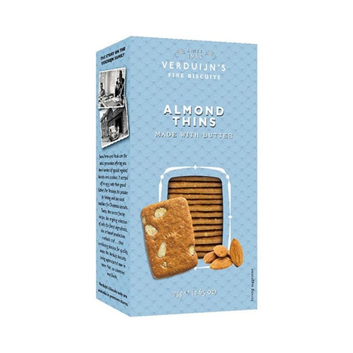 [TASTY006] BUTTER COOKIES WITH ALMONDS (VERDUIJN'S)