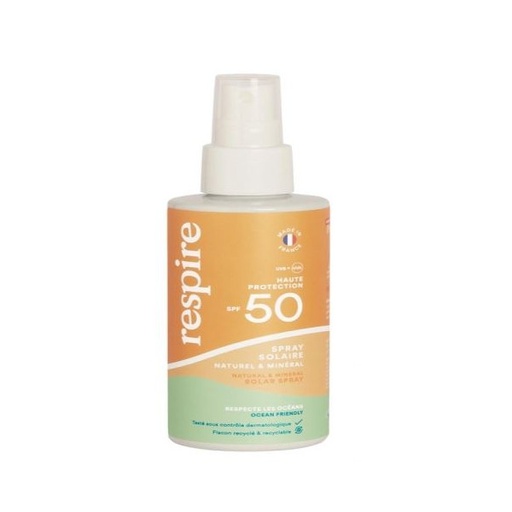 [3770013219320] SPF50 NATURAL & MINERAL SUN SPRAY (RESPIRE)