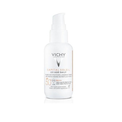 [3337875795265] CAPITAL SOLEIL TINTED UV-AGE DAILY FLUID SPF50 (VICHY)