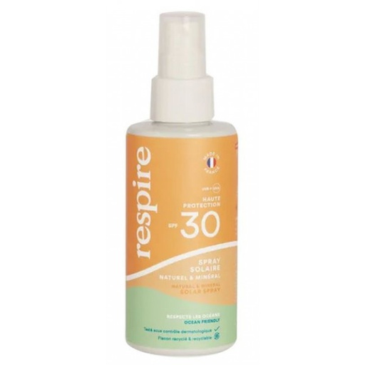 [3770013219337] NATURAL AND MINERAL SUN SPRAY SPF 30 (RESPIRE)