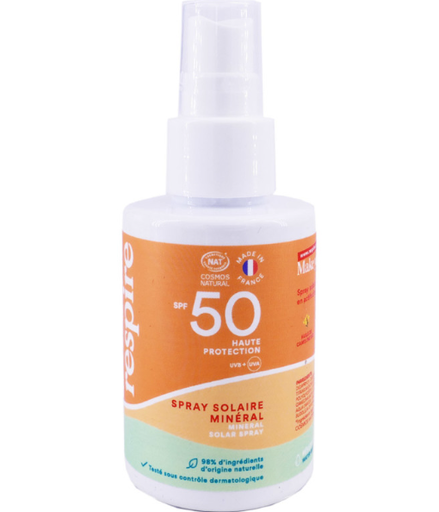 [3770018642109] NATURAL SUN SPRAY SPF 50 (RESPIRE)