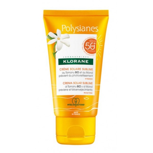 [3282770206593] SUN SPF50 SUBLIME FACE CREAM (KLORANE )