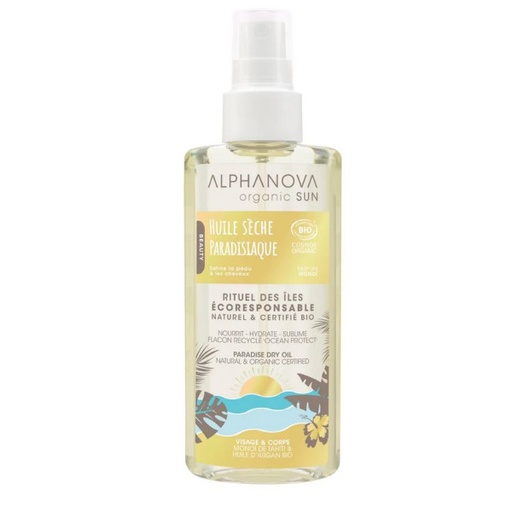 [3760075070984] SUN  PARADISIAC DRY OIL -AFTER SUN WITH MONOI FROM TAHITI  (ALPHANOVA )