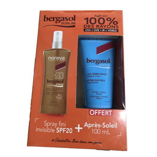 [3571940002494] SPRAY SPF20 + AP SOLEIL (BERGASOL SUBLIM)