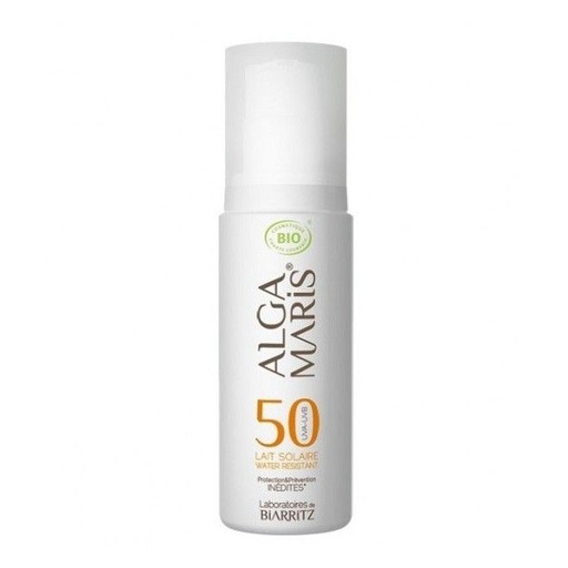 [3760211480103] BIO SUN MILK CERTIFIED SPF50 (ALGA MARIS)