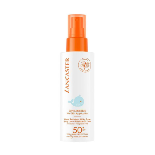 [3616301295419] KIDS SUNSCREEN SUN SENSITIVE SPF50 WATER RESISTANT MILKY SPRAY (LANCASTER SUN)