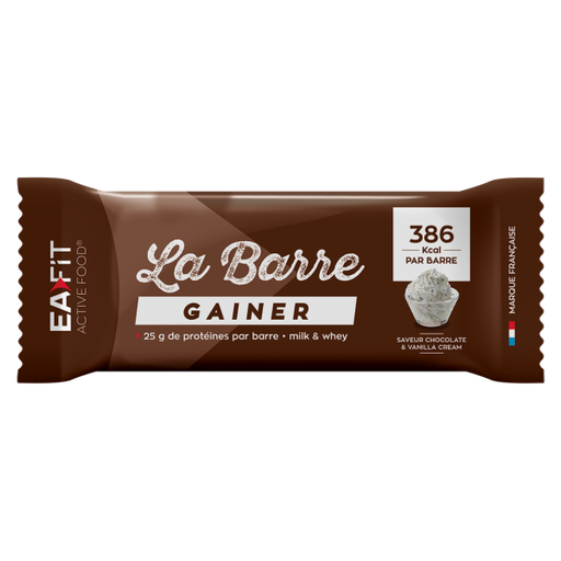 [3518681009986] THE CHOCOLATE & VANILLA CREAM GAINER BAR (EAFIT)