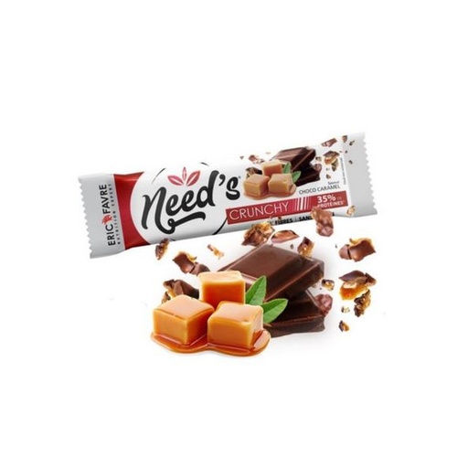 [3525722026185] NEED'S CRUNCHY CHOCO CARAMEL PROTEIN BAR (ERIC FAVRE )