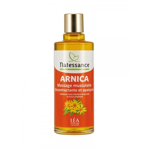 [3517360006896] ARNICA OIL MUSCLE MASSAGE RELAXING AND SOOTHING 100ML (NATESSANCE)