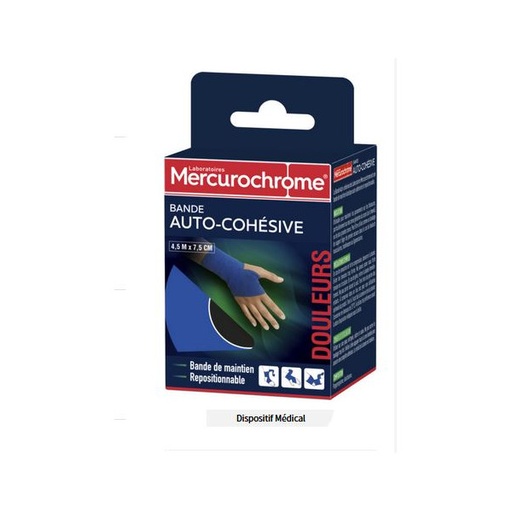 SELF COHERING STRIP (MERCUROCHROME)