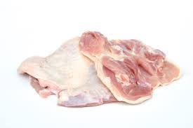 CHICKEN THIGH WITH SKIN NO BONE