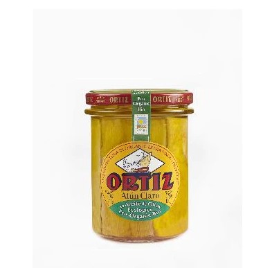 ALBACORE TUNA IN OLIVE OIL - ORGANIC (ORTIZ)