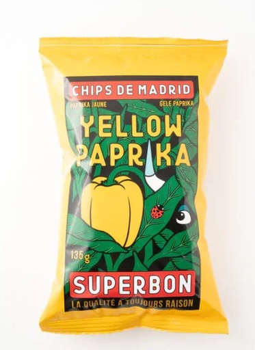 CHIPS MADRID YELLOW PAPRIKA (SUPERBON)