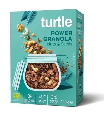 POWER GRANOLA NUTS & SEEDS (TURTLE)