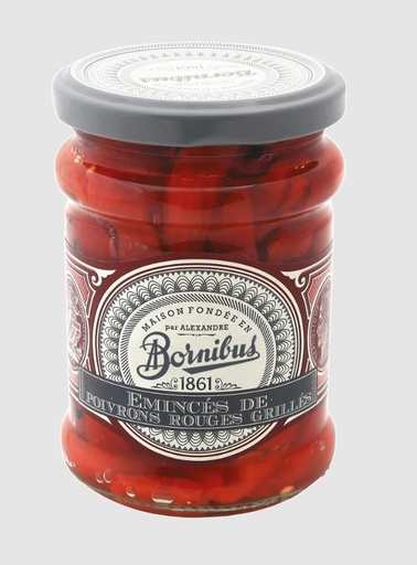 [BS1816] PEPPERS RED GRILLED SLICED (BORNIBUS)