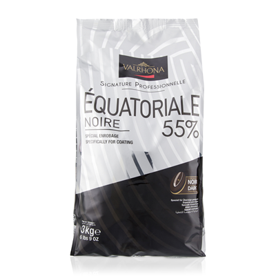 [168415] CHOCOLATE PISTOLS DARK EQUATORIALE 55% (VALRHONA)