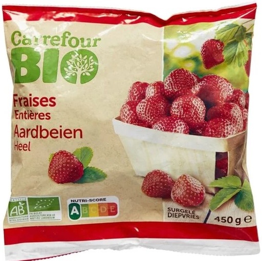 FROZEN STRAWBERRY (CARREFOUR BIO)