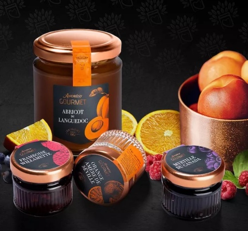 [AL13424] MINI PEACH JAM (ANDRESY GOURMET)