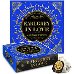 [TB9194] BLUE TEA BAGS EARL GREY IN LOVE (MARIAGE FRERES)