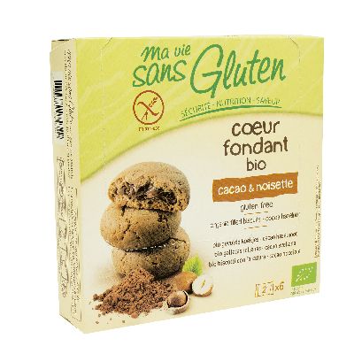 [EU7434] GLUTEN FREE CACAO & HAZELNUT BISCUITS (MA VIE SANS GLUTEN)