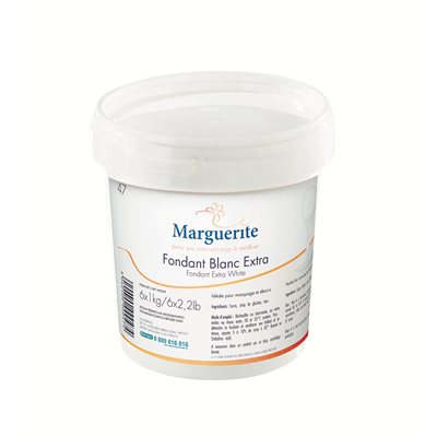 [006371] FONDANT ICING EXTRA WHITE (MARGUERITE)