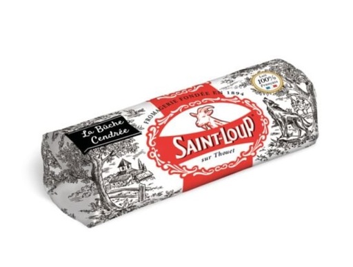 ASHED GOAT CHEESE LOG (SAINT LOUP)