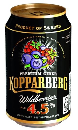 [7393714369208] WILD BERRIES CIDER 4.5% (KOPPARBERG)