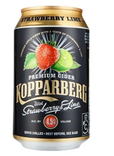 [7393714368584] STRAWBERRY & LIME CIDER 4% (KOPPARBERG)