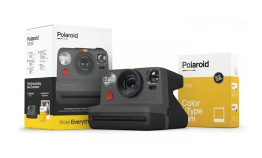 POLAROID INSTANT CAMERA + FILMS RECHARGE (POLAROID)