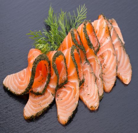 SMOKED SALMON SLICED DILL (PETROSSIAN)