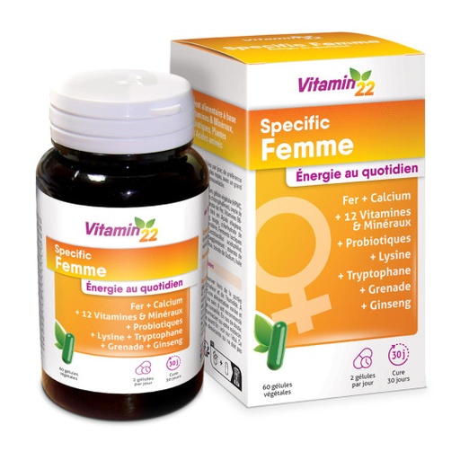 VITAMIN 22 CAPSULES SPECIFIC WOMAN (VITAMIN 22)