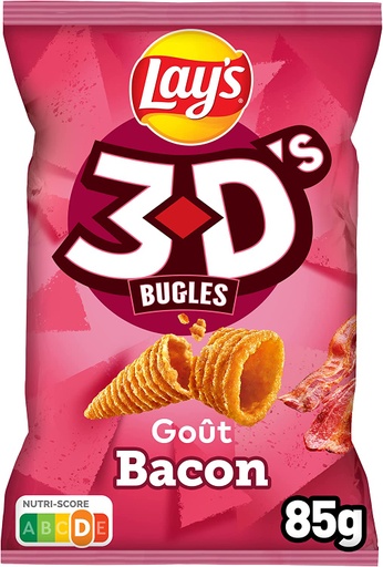 3D CRISPS BACON (LAY'S)