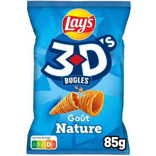 3D CRISPS PLAIN (LAY'S)