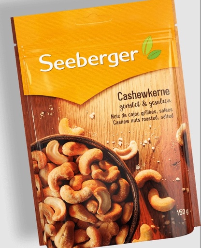 [383901] CASHEW NUTS ROASTED SALTED (SEEBERGER)