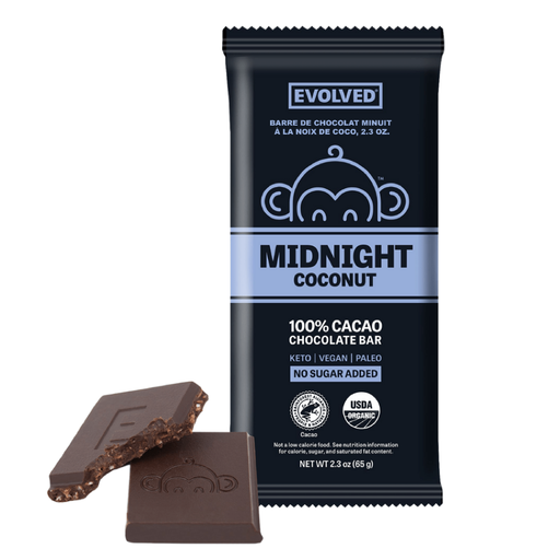 MIDNIGHT COCONUT CHOCOLATE BAR (EVOLVED)