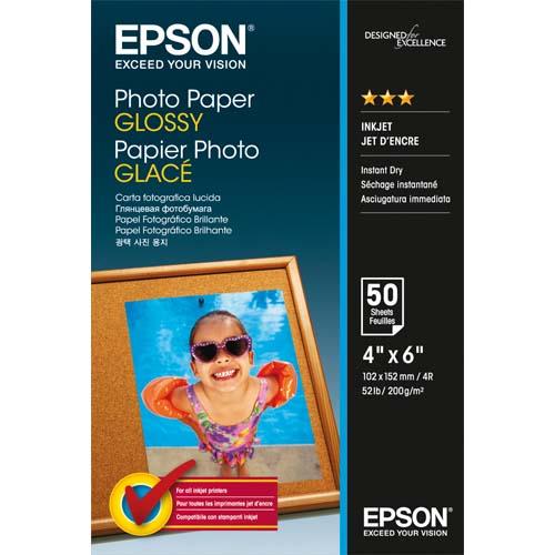 PHOTO PAPER GLASSY 102x 152 mm ( 4'' X 6'') (EPSON)