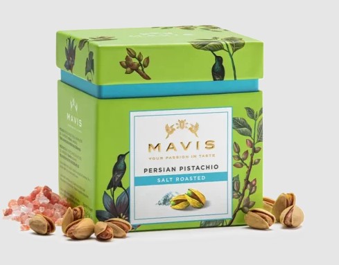 PISTACHIOS WITH SHELL SALTED ROASTED (MAVIS)