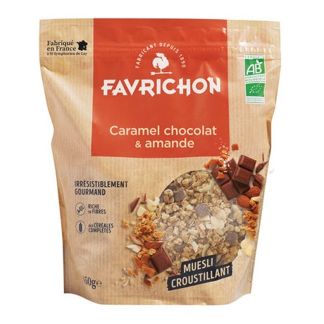 [PR5360_000] GRANOLA CARAMEL CHOCOLATE ALMOND (FAVRICHON)