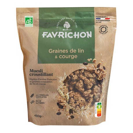 [PR5317_000] GRANOLA FLAX AND PUMPKIN SEEDS (FAVRICHON)