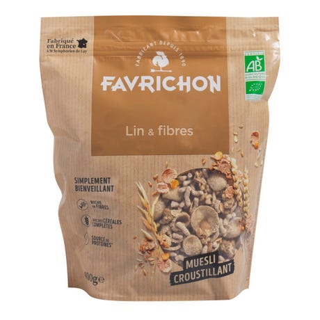 [PR5321_000] GRANOLA FLAX AND FIBER (FAVRICHON)