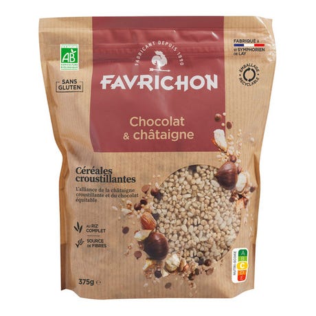 [PR5316_000] GRANOLA CHOCOLATE CHESTNUT GLUTEN FREE (FAVRICHON)